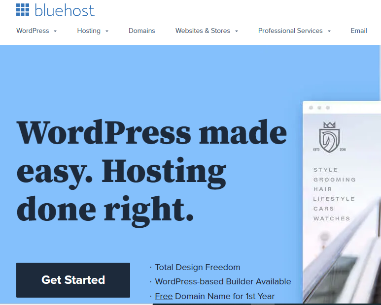 Bluehost reviews